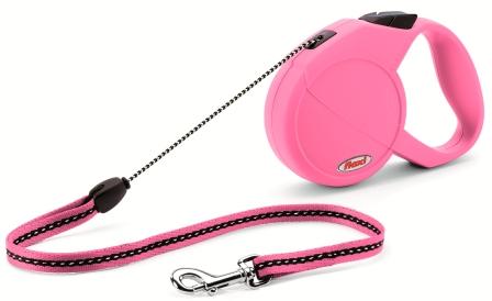 Flexi Comfort 1 Cord Retractable Lead - Red, Pink, Purple or Black